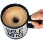 Self starting coffee mug (green)