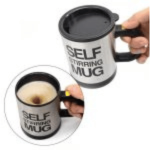 Self starting coffee mug (green)